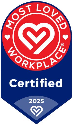 Most Loved Workplace Certified